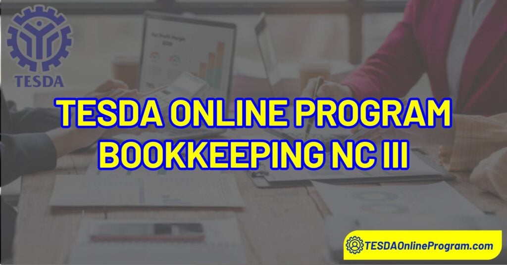 TESDA Bookkeeping NC III Online Course - ONGOING