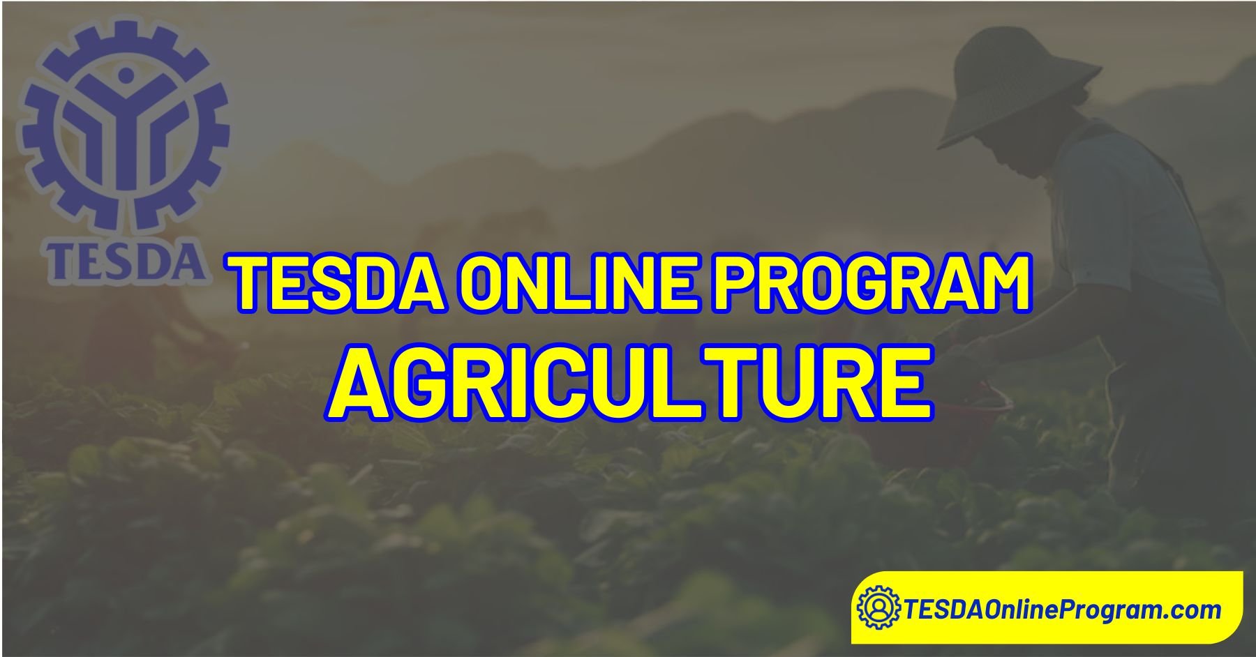 TESDA Agriculture Online Courses