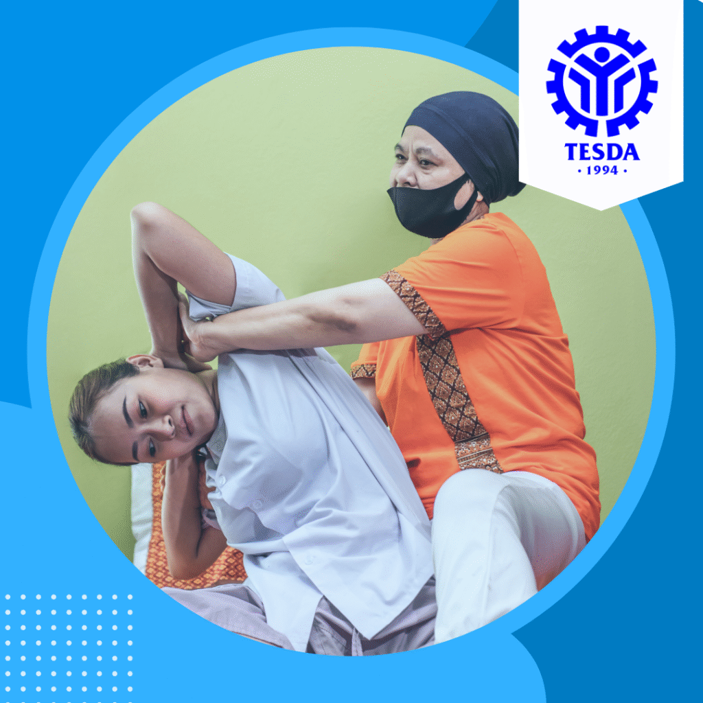 Performing Shiatsu