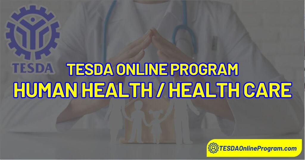 TESDA Human Health/ Health Care Online Courses