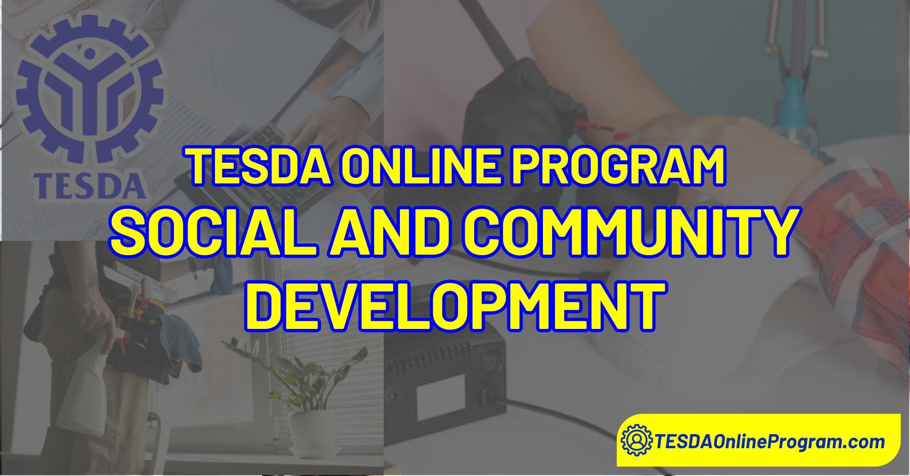 TESDA Social and Community Development Online Courses