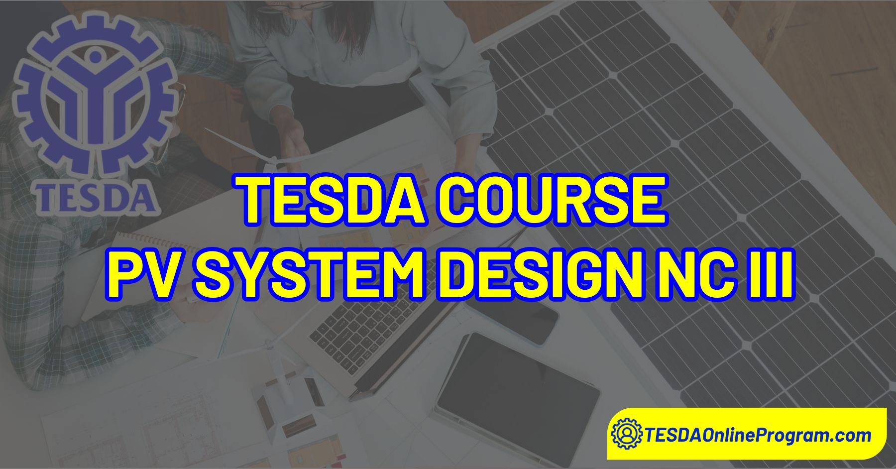 TESDA PV System Design NC III Course
