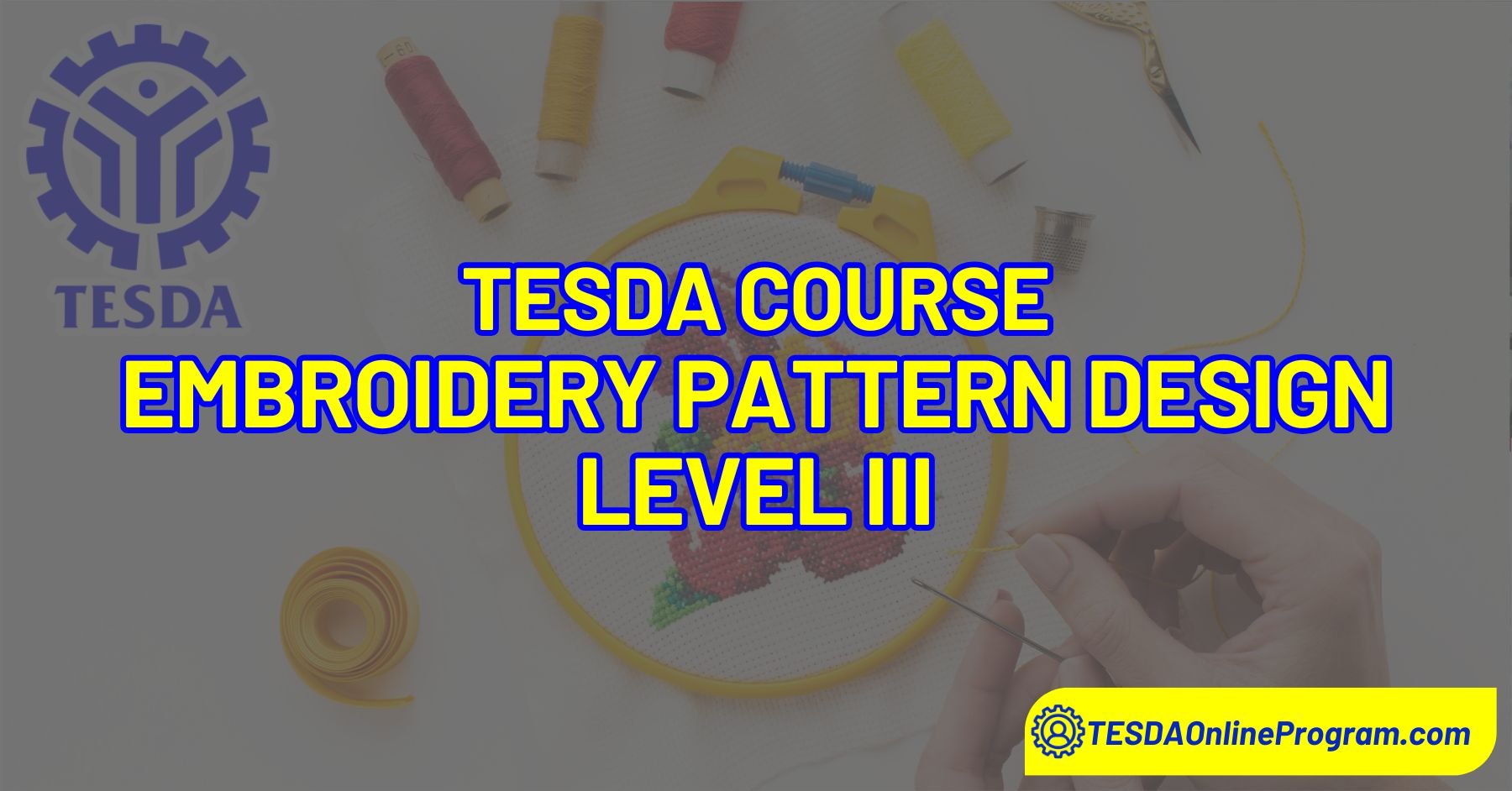 Embroidery Pattern Design Level III