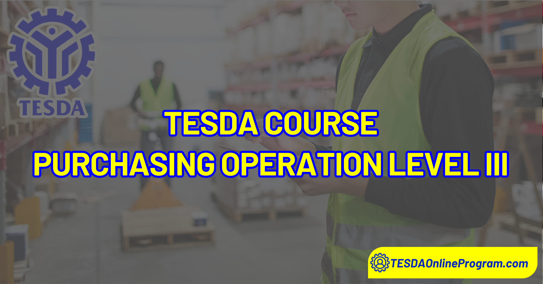 TESDA Purchasing Operation Level III Course