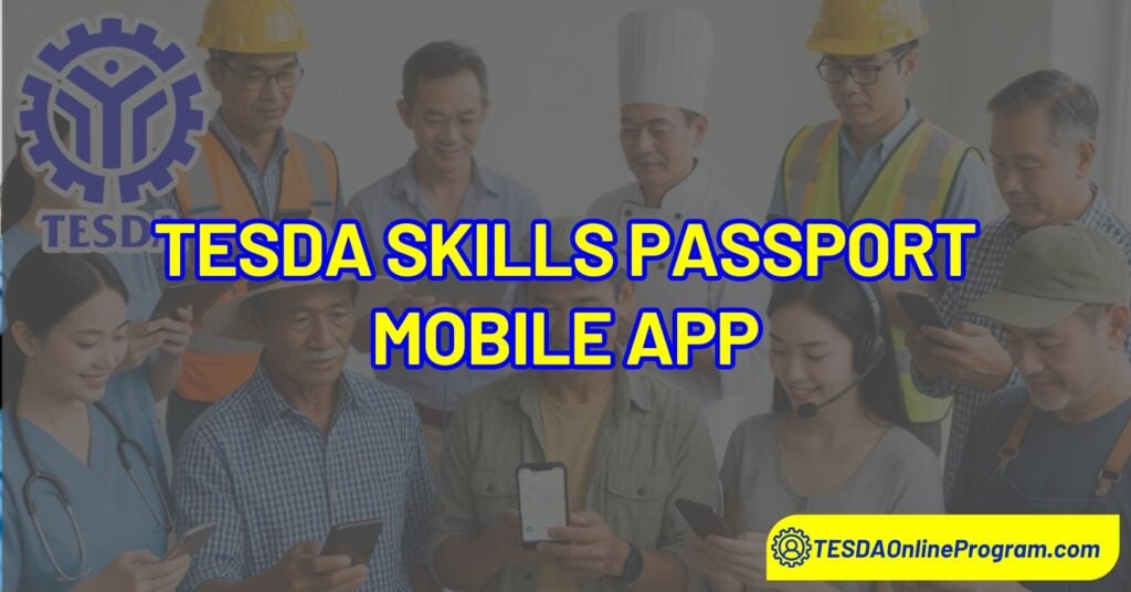 tesda skills passport mobile app